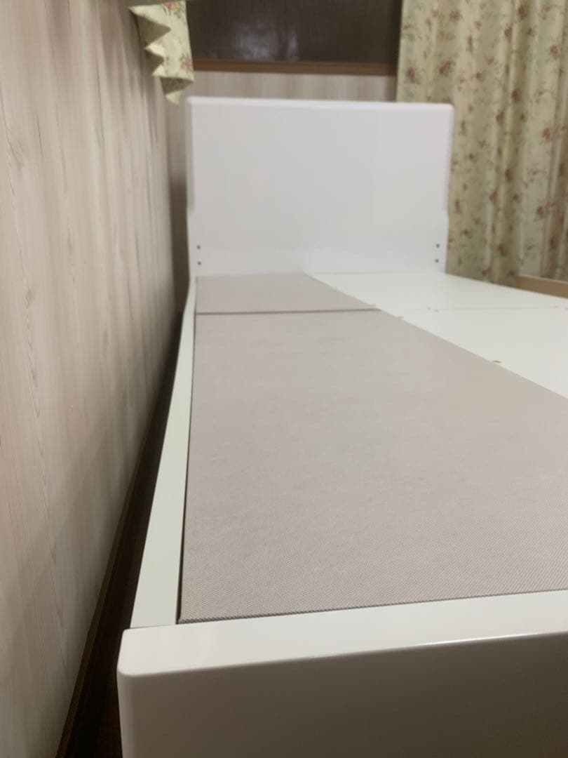 ✨極美品✨NITORIニトリ　メリッサ3 シングルベッドフレーム　収納付き