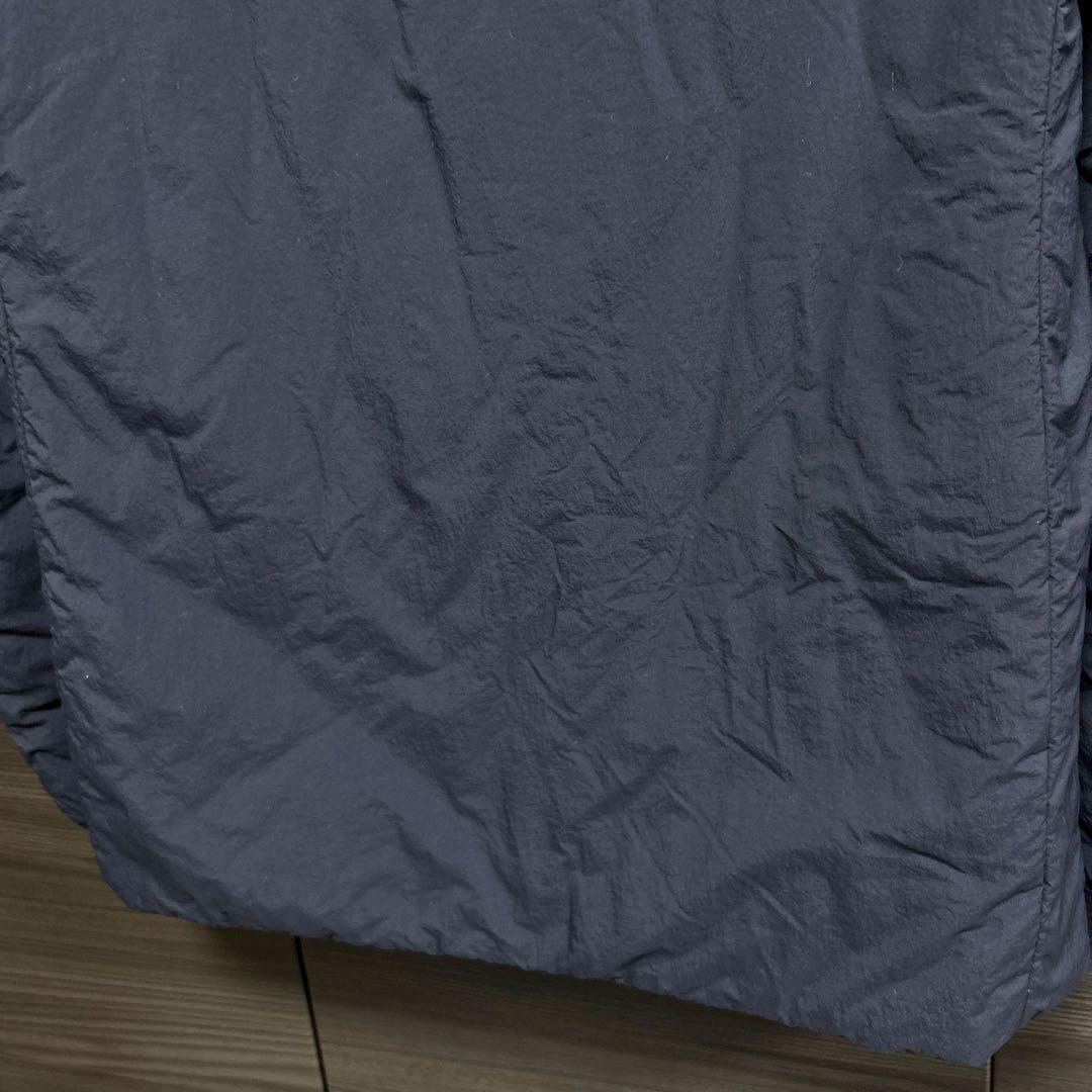 メゾンマルジェラ ノーカラージャケット ボタンレス イタリア製 ネイビー 48