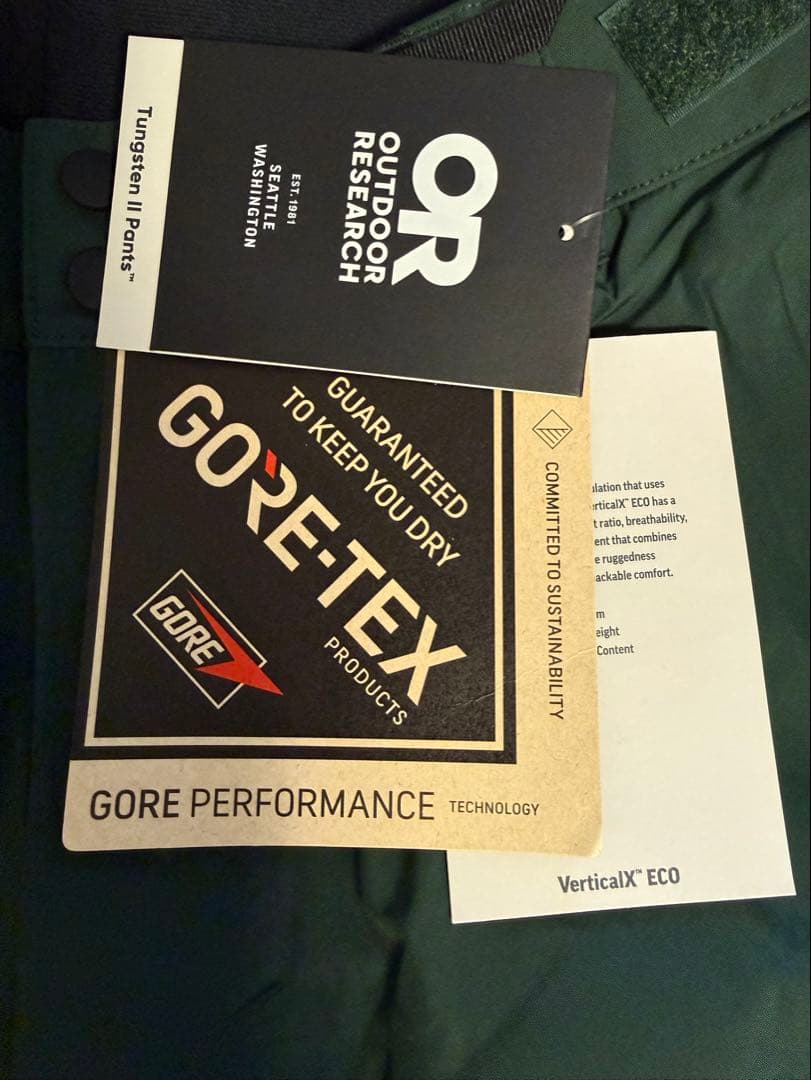 アウトドアリサーチ　タングステンII パンツ　メンズS