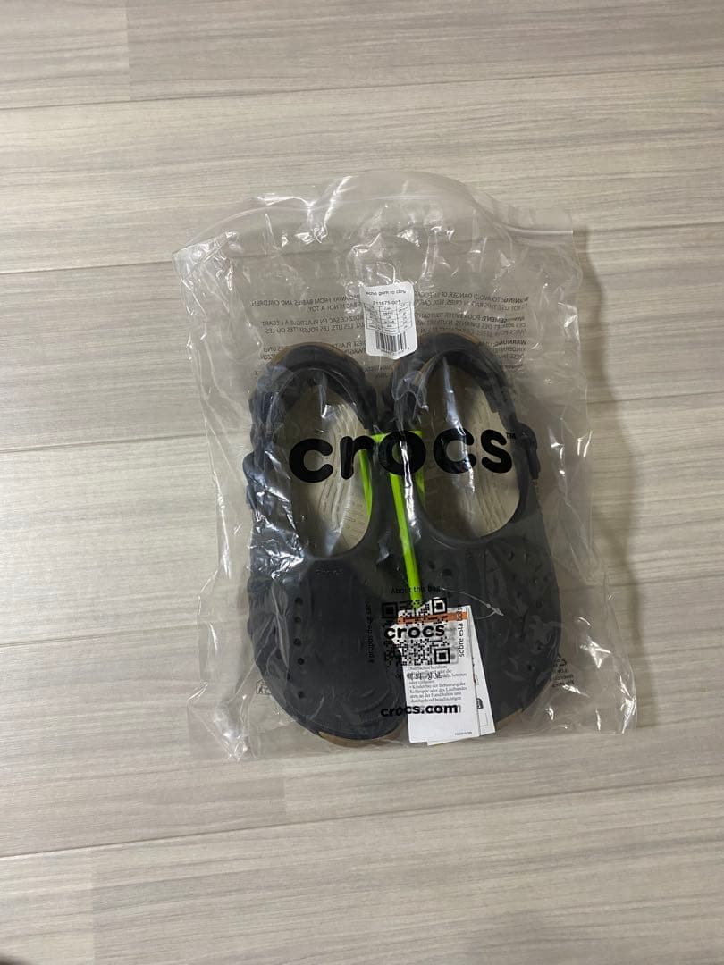 Crocs エコーガムRO クロッグ カラーblack