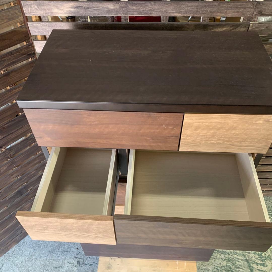 H703\" NITORI ニトリ ローチェスト ランダム80HC DBR