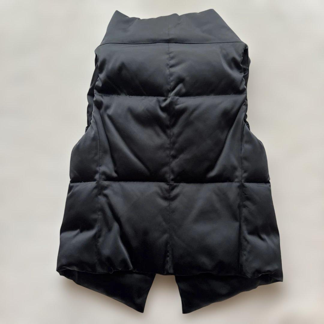 RITSUKO SHIRAHAMA 黒 ダウンベスト　サイズ1 美品