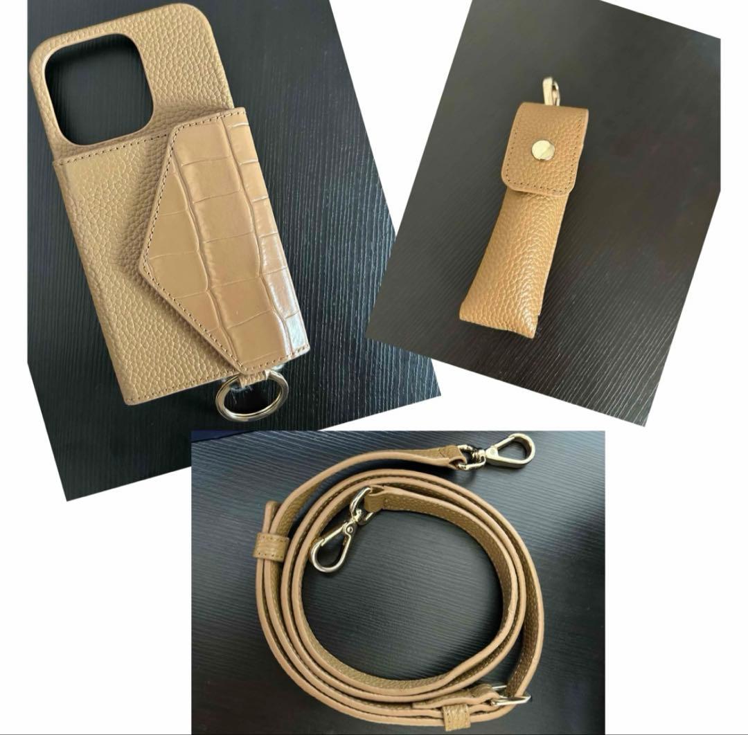 【極美品】iPhone13proケース しぃちゃん 鈴木亜美さん 3点セット