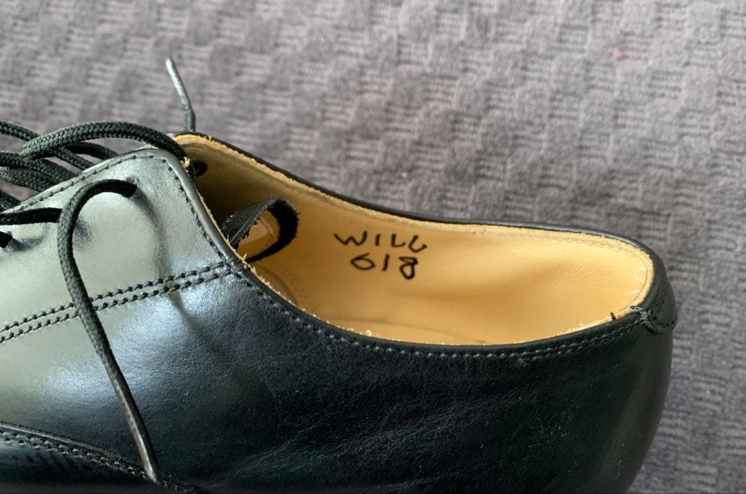 【桜】00s“ WEST”レザーシューズ カナダ軍シューズ