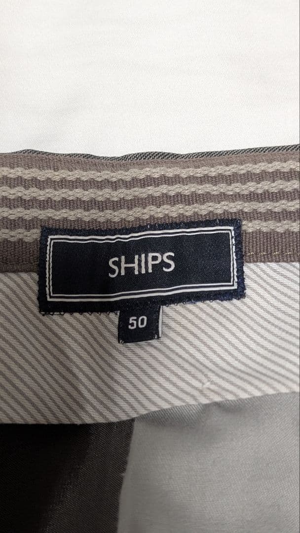 【美品】SHIPS ロロ・ピアーナ スリーピーススーツ ライトグレー