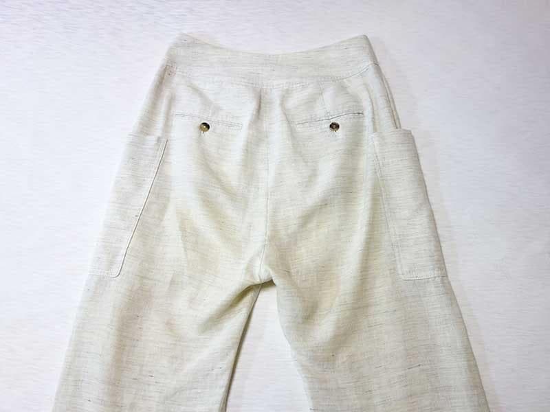 セリーヌ CELINE リネン サルエル カーゴパンツ 34 フィービーファイロ