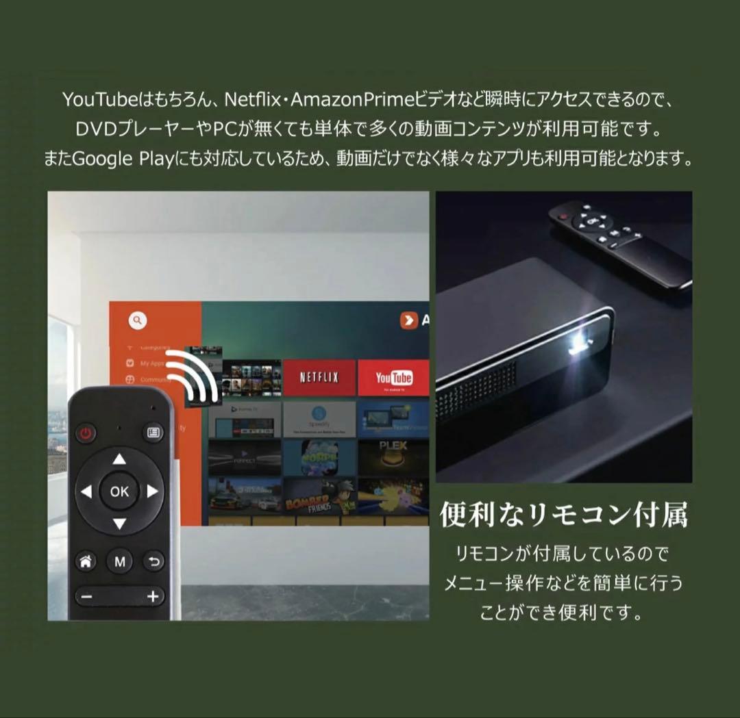 K フェリクロス 超小型プロジェクター PicoCube H300