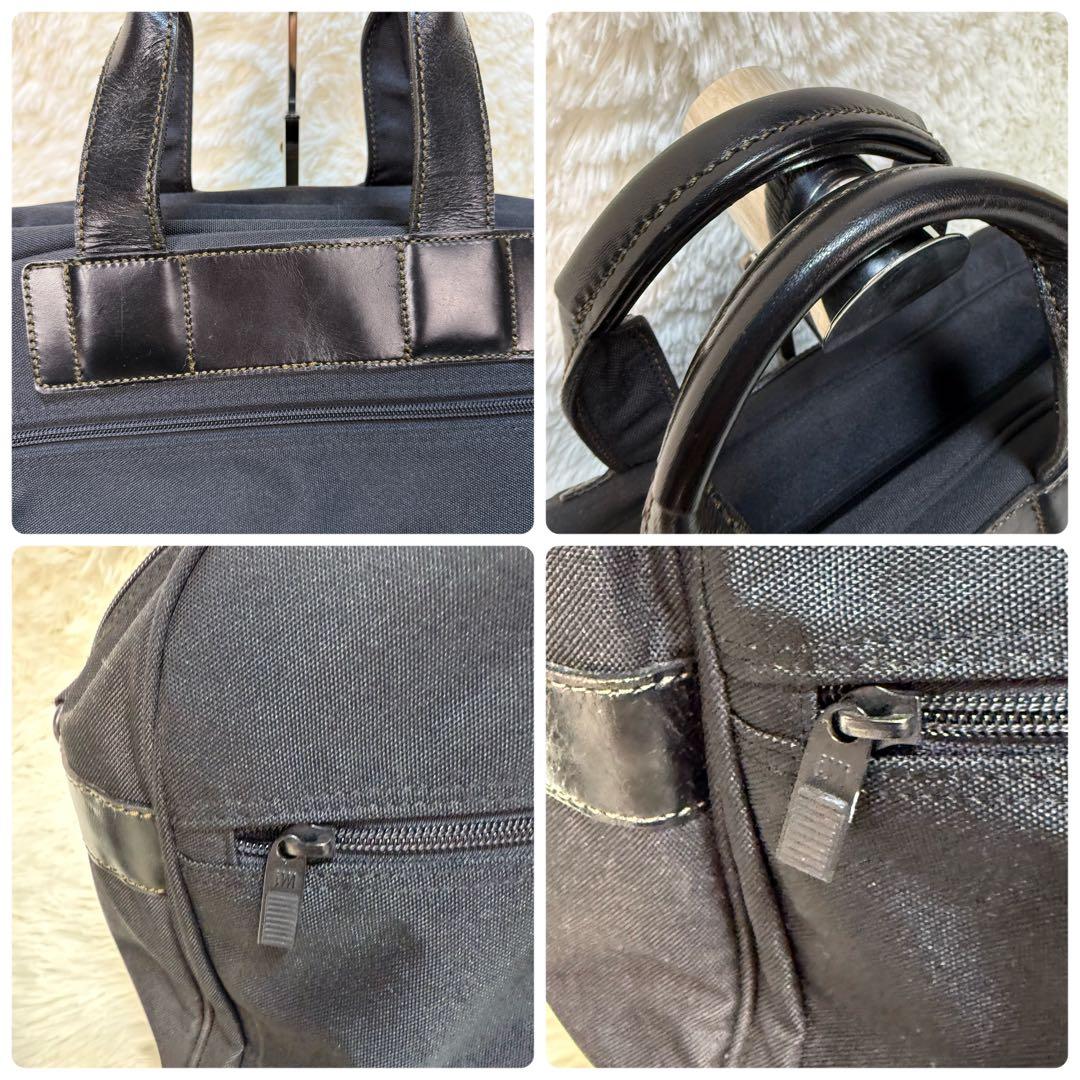 issey miyake イッセイミヤケ　ボストンバッグ　ナイロンレザー2way