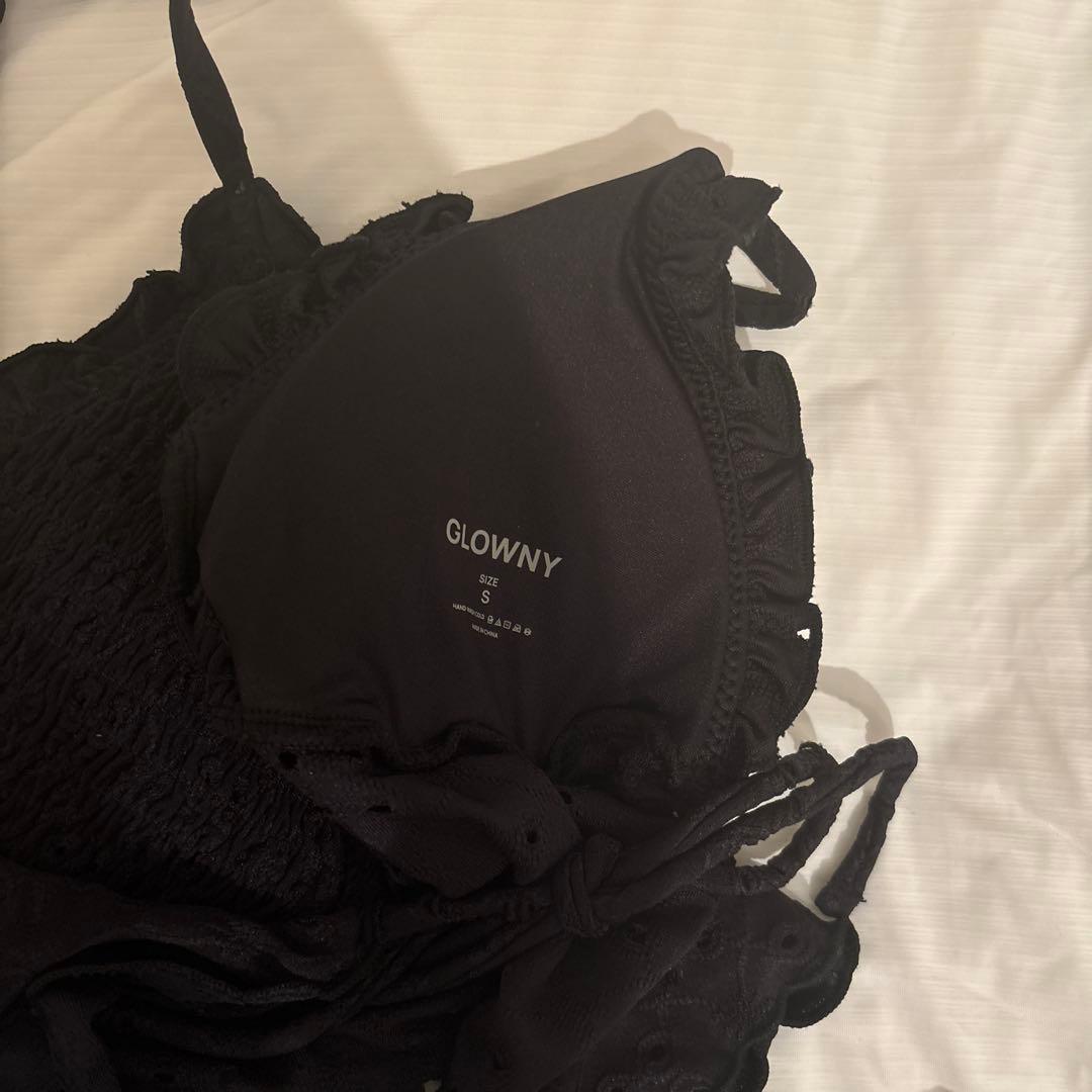 GLOWNY ブラック 水着 Sサイズ