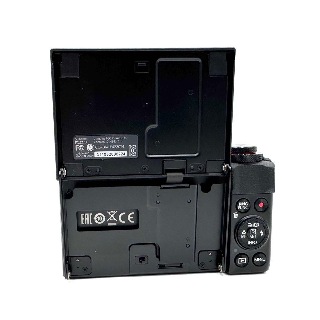 美品 Canon キャノン PowerShot G7X Mark II ブラック