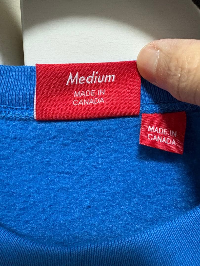 Supreme Box Logo Crewneck ボックスロゴ クルーネック