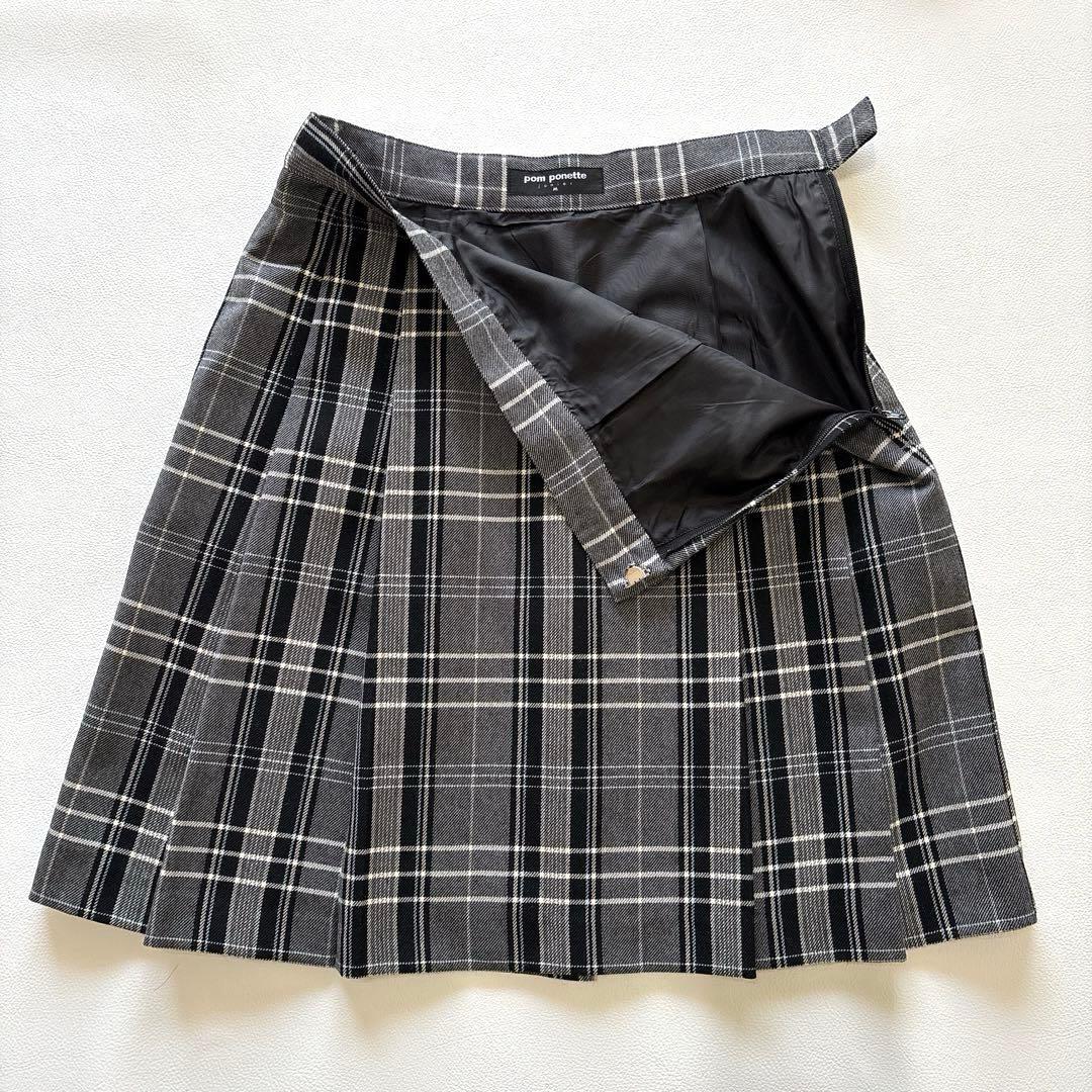 美品✨ポンポネット　フォーマル スーツ M 150 定番 卒服 受験 面接