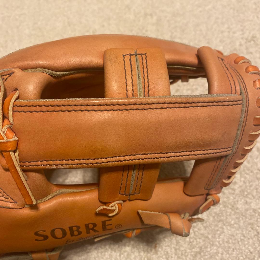 【希少】ミズノ 日本製 ビューリーグ SOBRE 内野用 硬式用グローブ