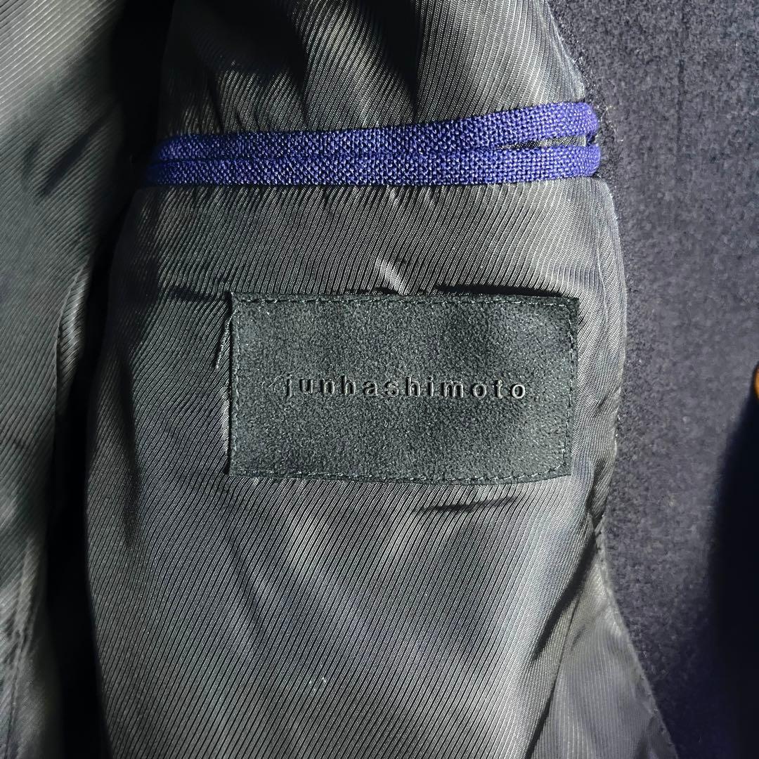 けーすけ♪美品✨junhashimoto カシミヤ混 メルトン ダッフル