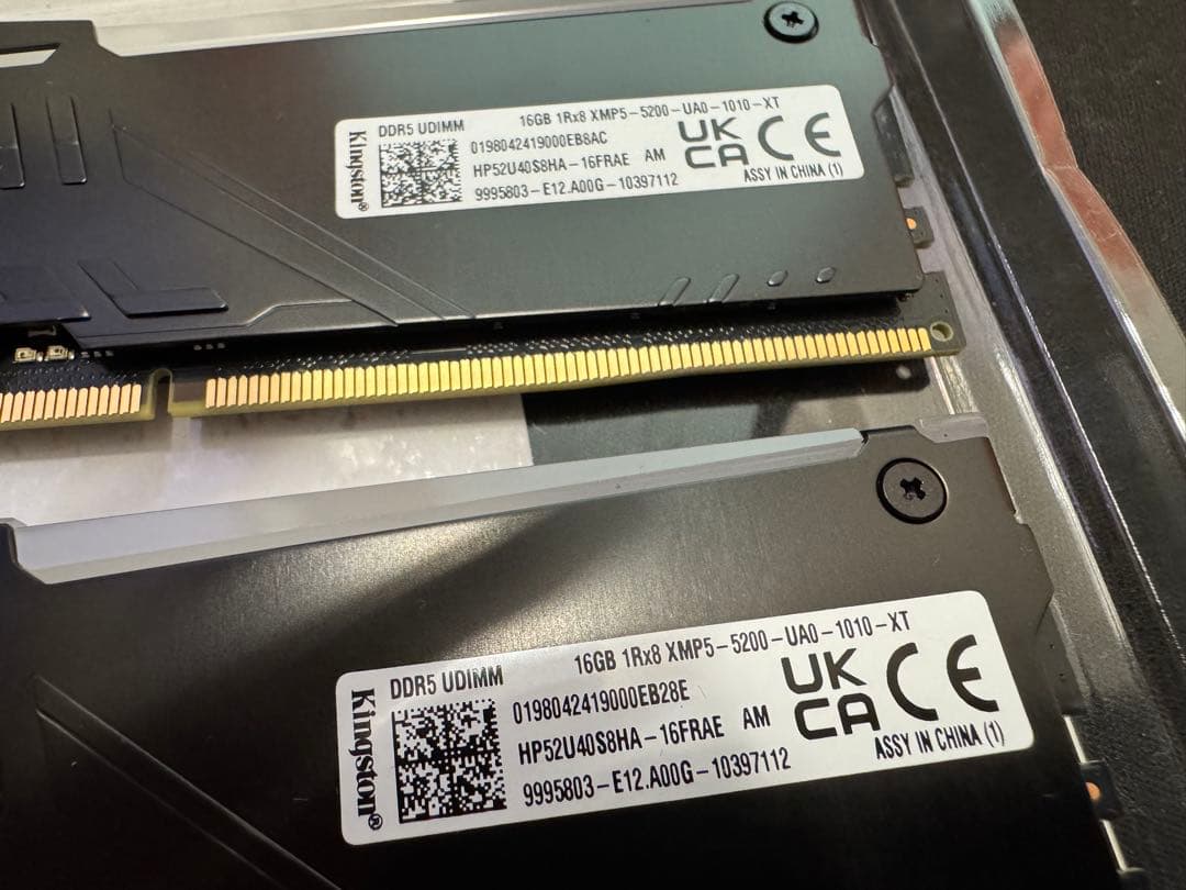 Kingston FURY DDR5 16GB×2セット