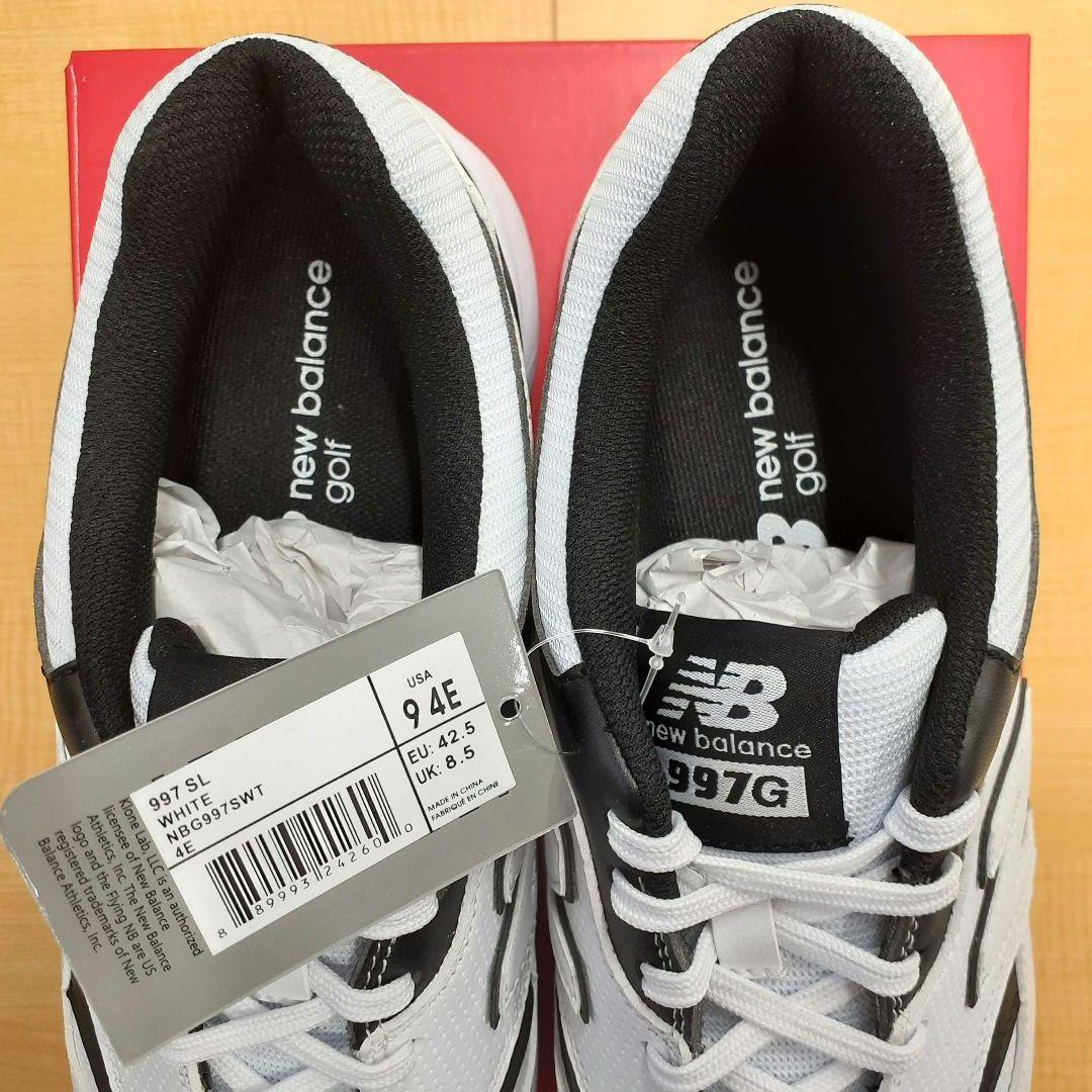 【新品汚れあり】NEW BALANCE スパイクレス ゴルフシューズ ④