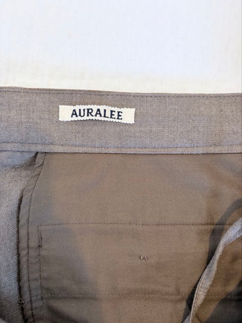 パンツ AURALEE 24aw SUPER LIGHT WOOL SLACKS