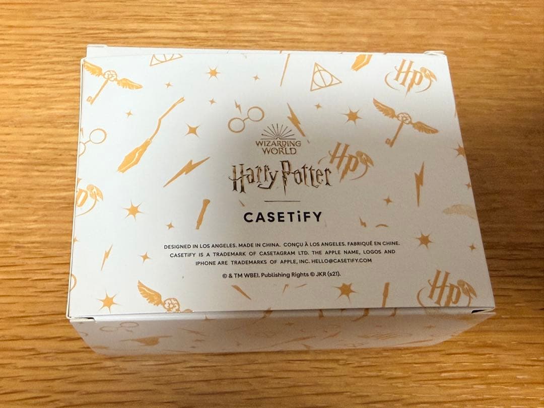 【新品】CASETiFY ハリーポッター ゴールデンスニッチ ケース