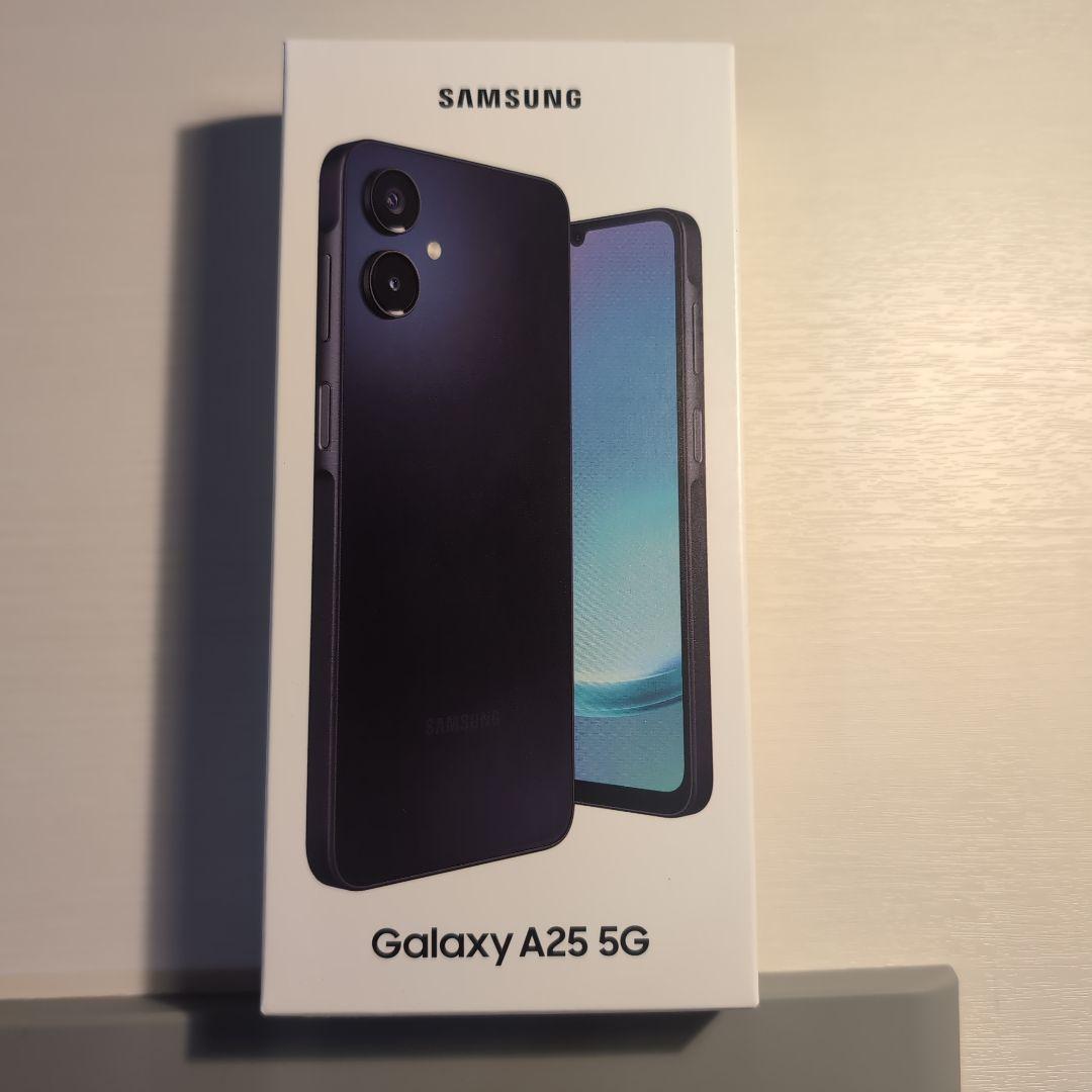 【新品未開封】Samsung Galaxy A25 5G ブラック