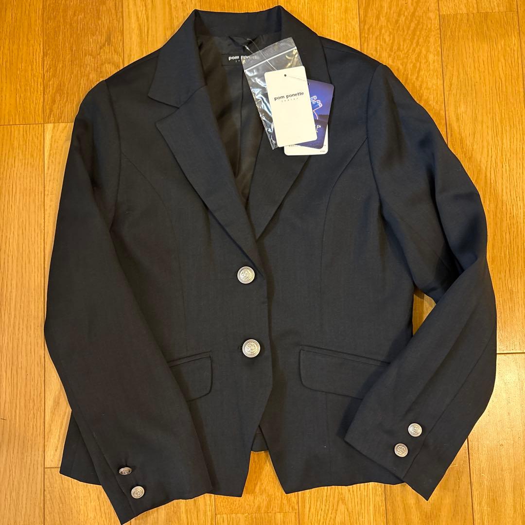 新品　ポンポネットジュニア　卒服　卒業式　ジャケット　150cm