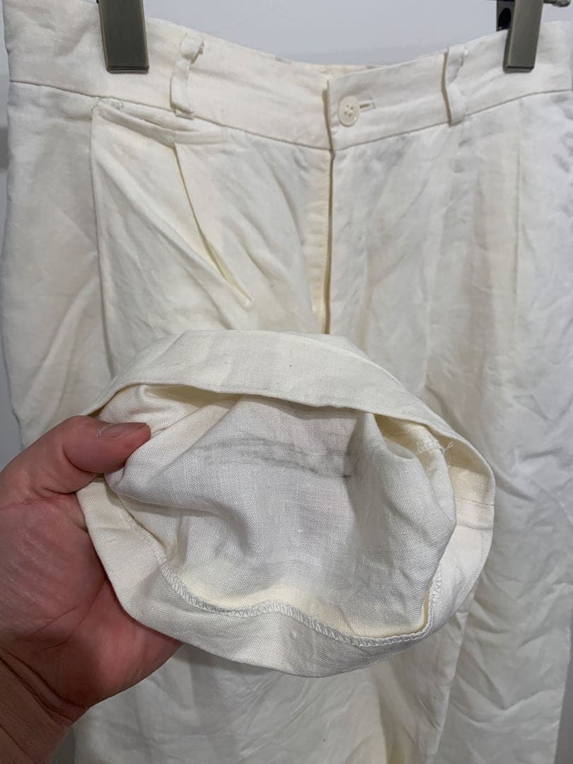 〜90s USA Ralph Lauren linen pants 10