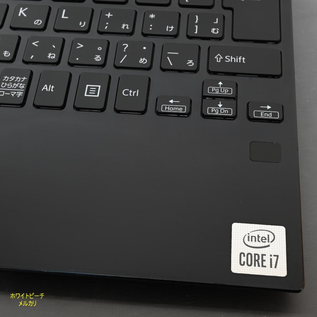 美品vaio pro PJ 10th i7/16G 黄ライン 512G