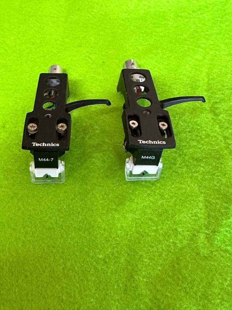 ヘッドシェル Technics カートリッジSHURE M44 2個セット