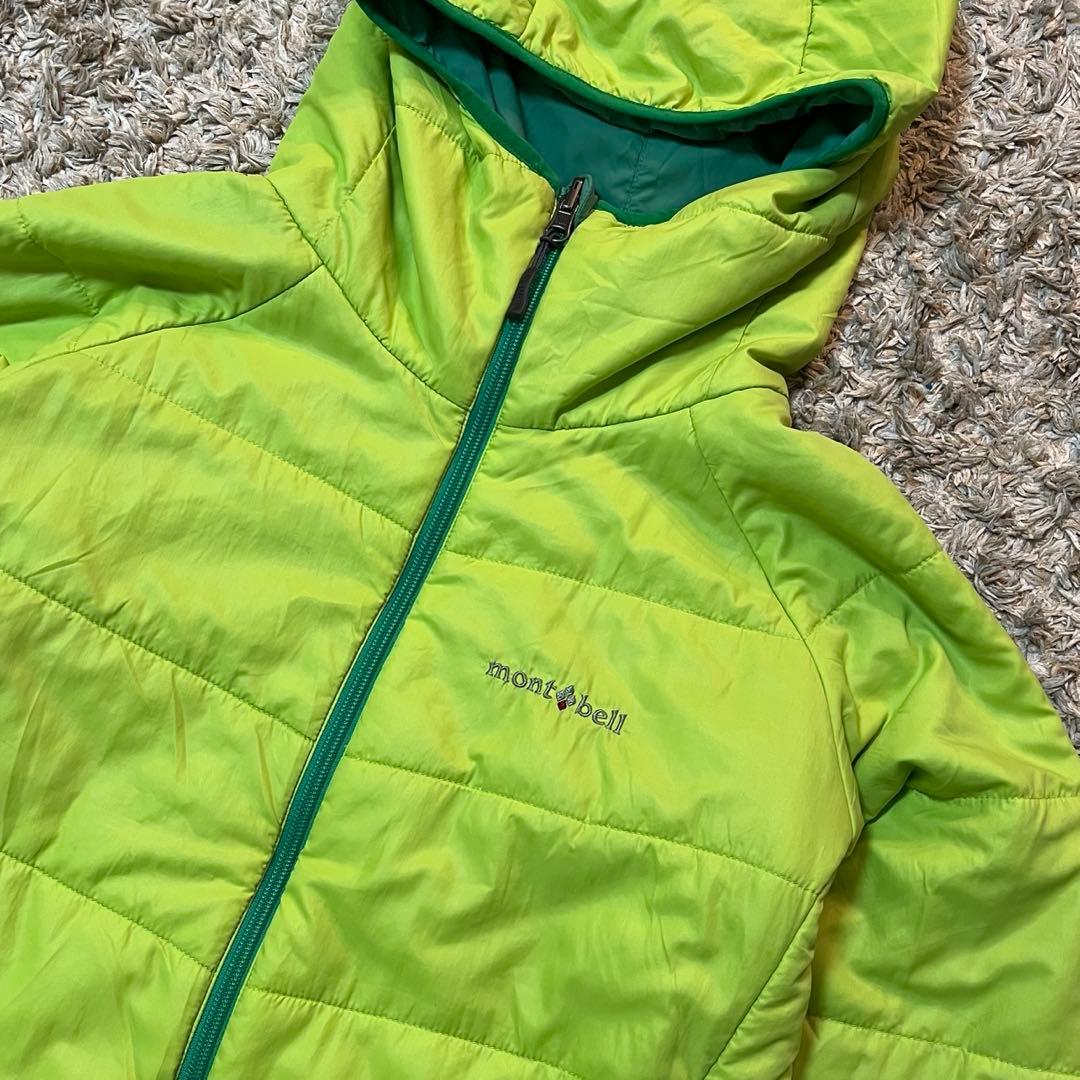 ジャケット・アウター mont-bell reversible down jacket green
