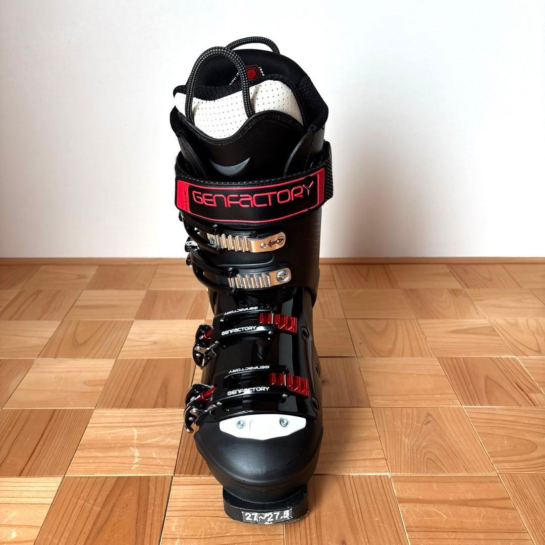 GENFACTORY 80 スキー靴 ブラック 27〜27.5cm