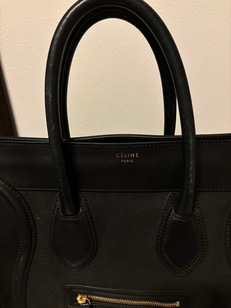 CELINE セリーヌ ラゲージ ファントム レザートートバッグ