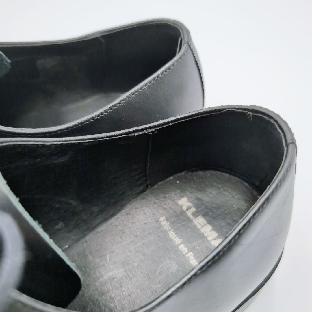 【未使用級】KLEMAN　PASTAN　ポストマンシューズ　黒　41 クレマン