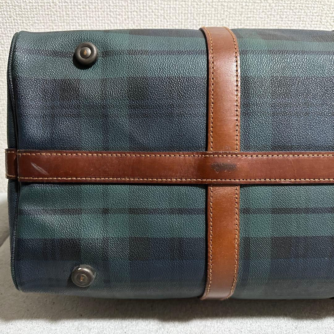 大容量 2way ショルダー✨ラルフローレン　ボストンバッグ　グリーン　チェック