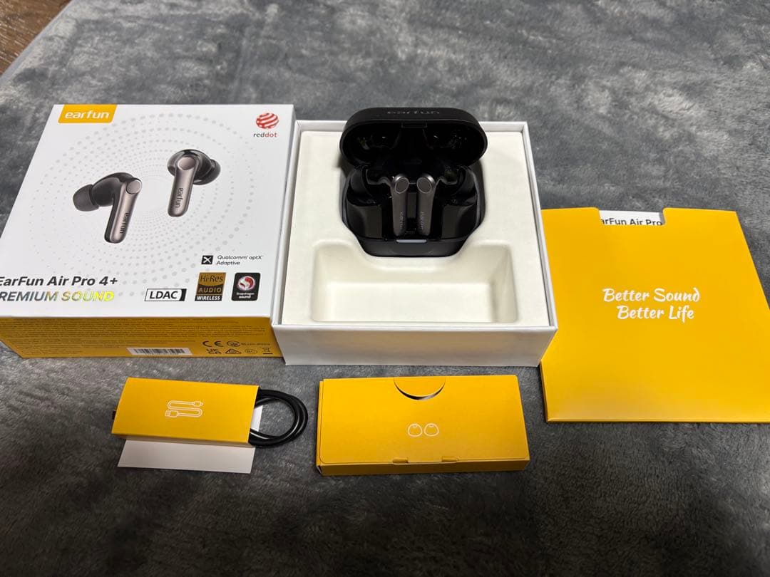 イヤホン earfun Air Pro 4+