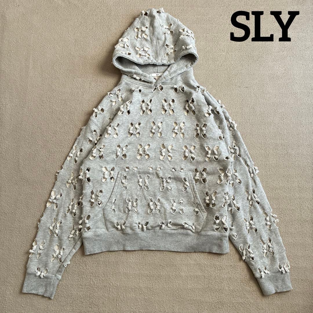SLY NOTCH SW HOODIE パーカー フリーサイズ