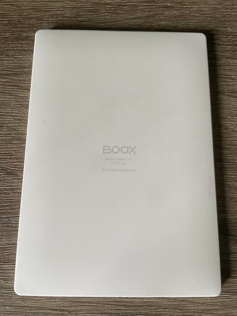 BOOX POKE4 Lite 電子書籍リーダー 本体　e-ink白　ホワイト