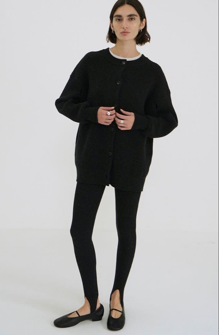 新品未使用　CLANE 【MIX COLOR KNIT TRENKER 】