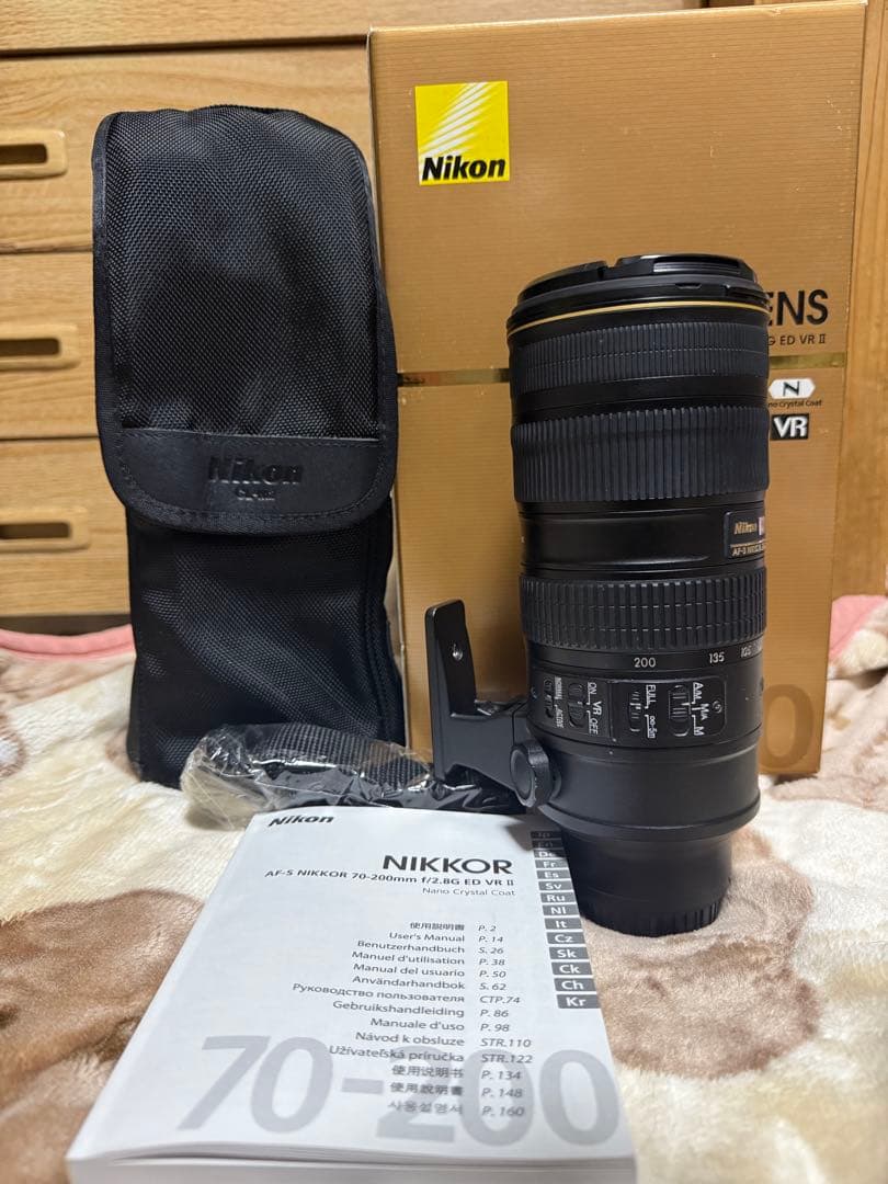 レンズ(ズーム) Nikon AF-S NIKKOR70-200mm f/2.8G EDVR II