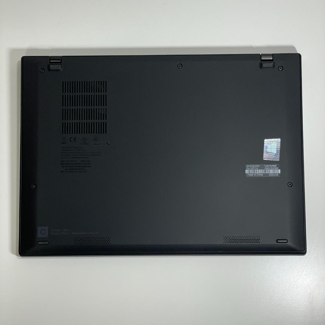 ★美品★ThinkPad X1 Nano Gen1 第11世代i5 ノートPC