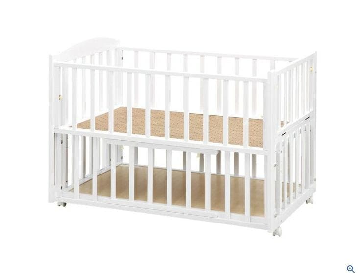 ヤマザキツーオープンベッド b-side　白