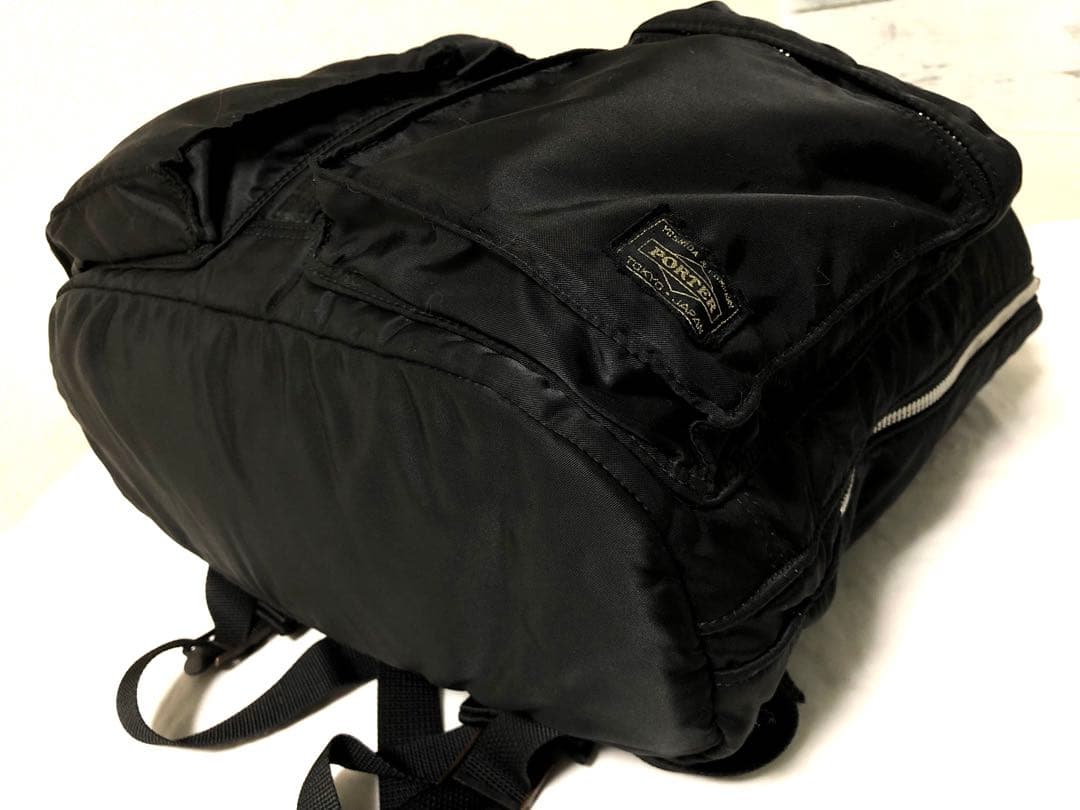 美品✨ポーター タンカー リュック バックパック 大容量 A4可 ブラック