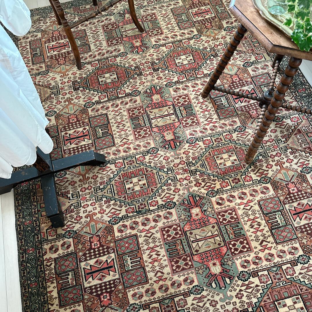 むむまま トルコ ヴィンテージラグ A8