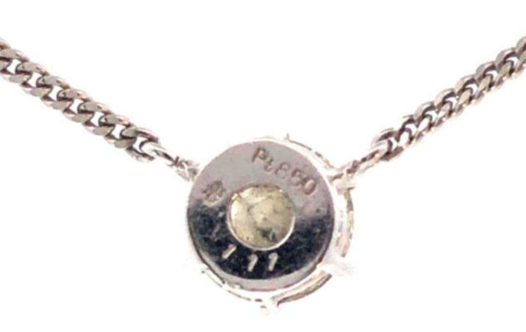 ジュエリーマキ 大粒天然ダイヤモンドネックレス 1.11ct/40.9cm