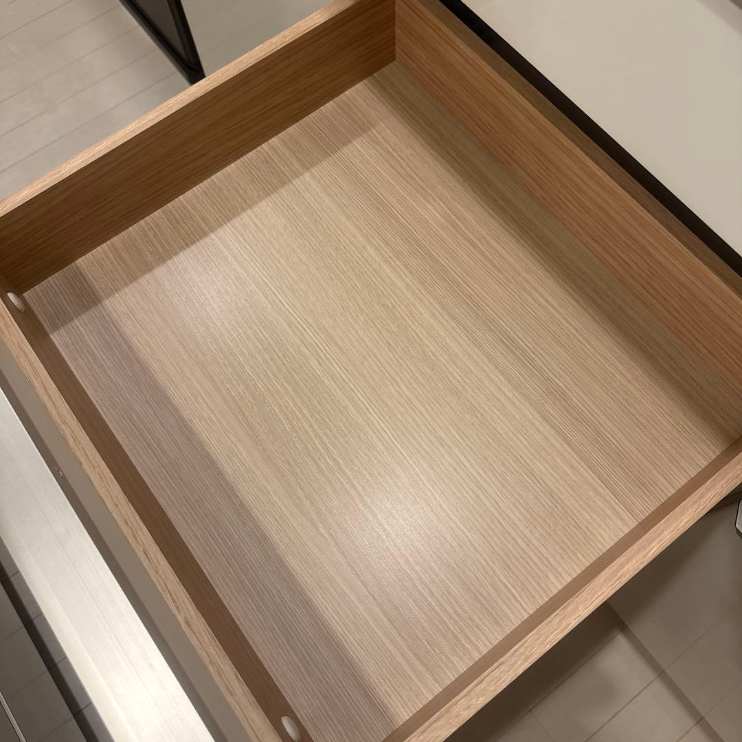 pamouna パモウナ キッチンボード 食器棚 ホワイト 幅1300