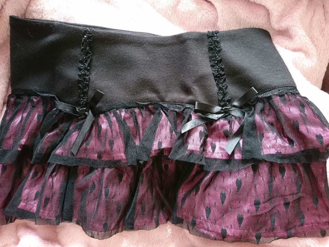 MA*RS♡マーズ♡ma*rs♡mars♡MARS♡ドットハートチュールスカート