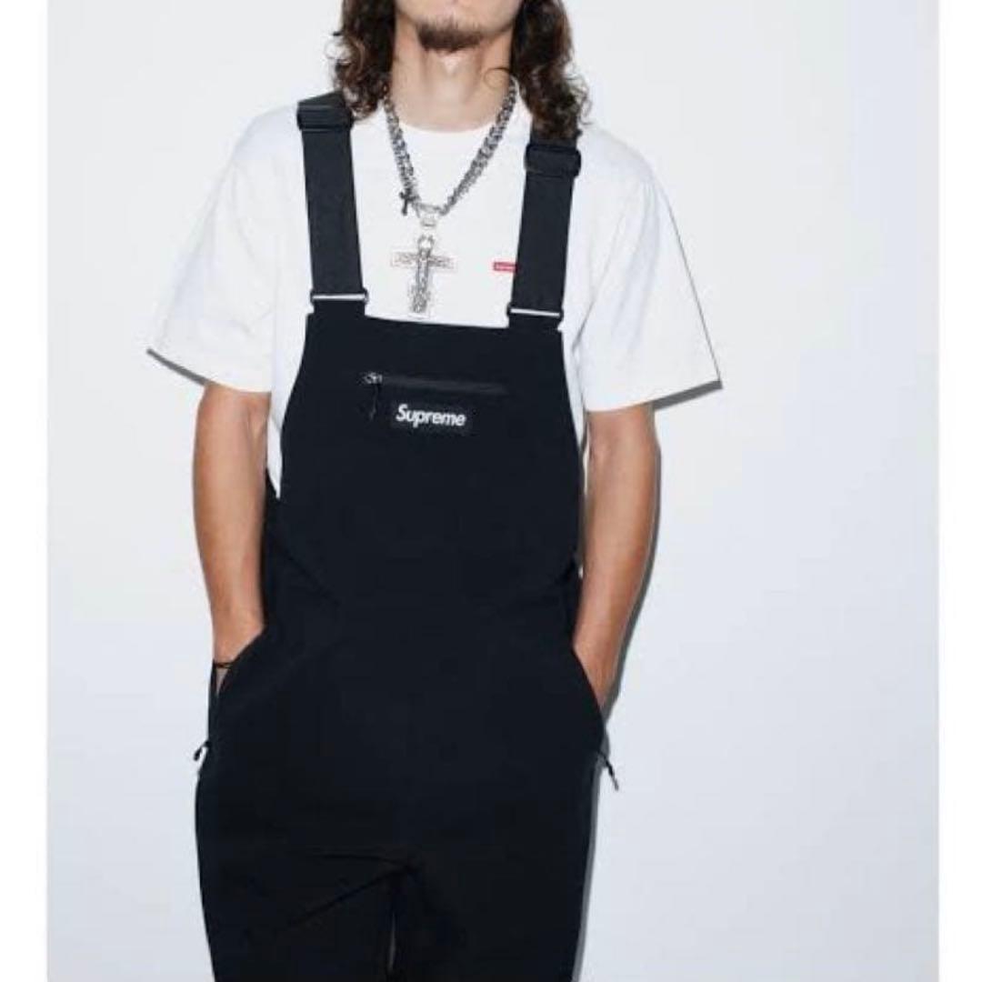 SUPREME シュプリーム　ロゴ入りオーバーオール　XL ゴアテックス
