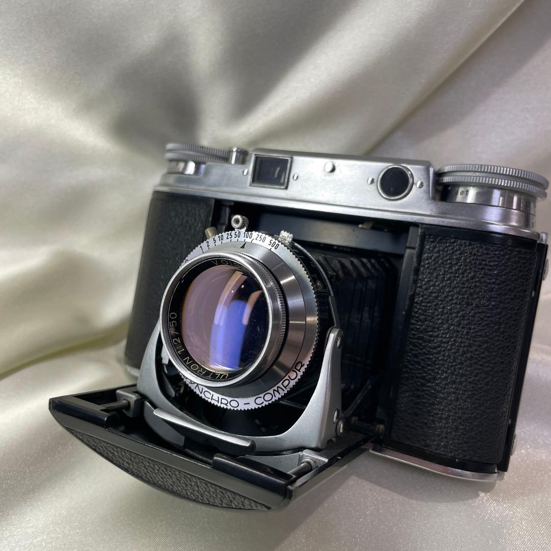 【美品,希少】Voigtlander VITOIII 蛇腹 カメラ レトロ