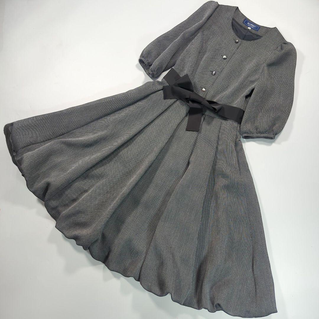 エムズグレイシー　バルーンシルエットワンピース　ドレス 2025AW ３６