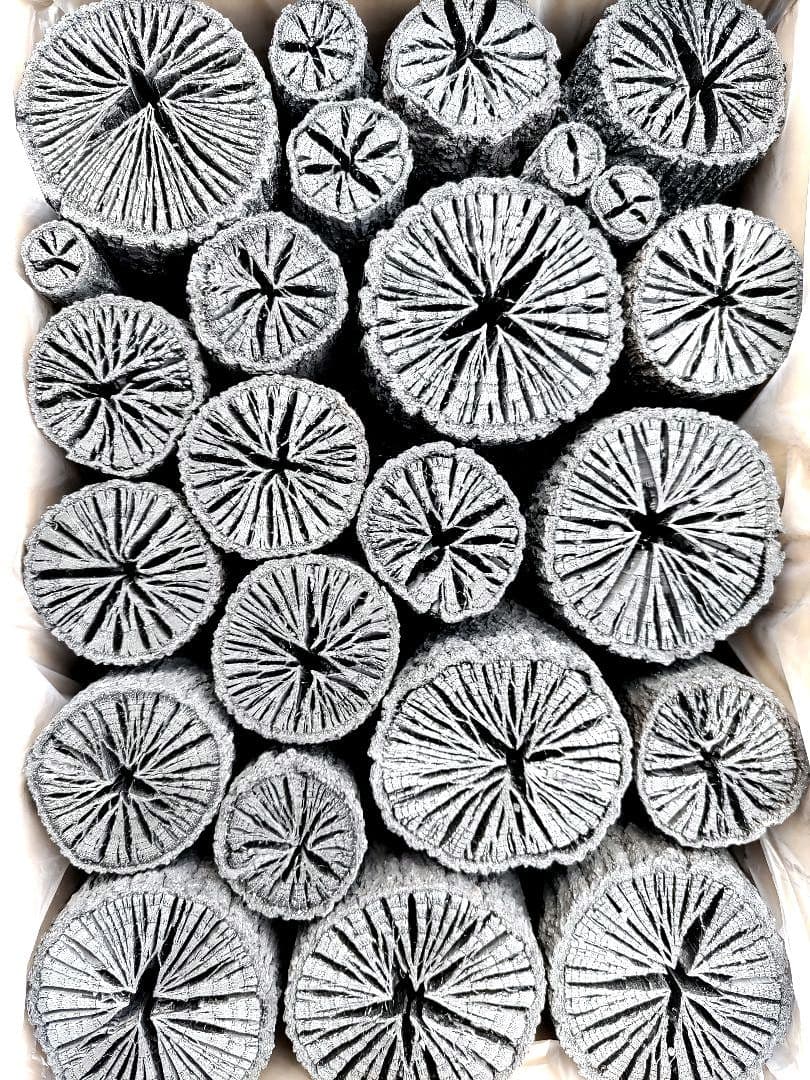 たーちん⑤【 伊予の切炭 】太め菊炭特選×2箱