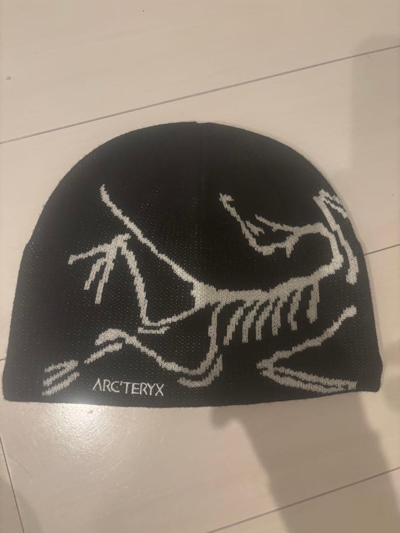 ARC'TERYX ブラックニット帽 S/M