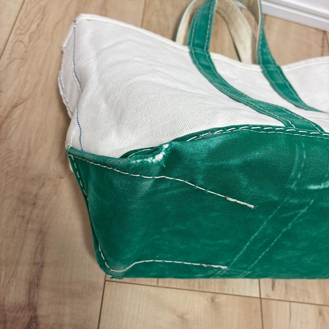 専用L.L.Beanエルエルビーン80's2色ギザタグ　トートバック　グリーンM